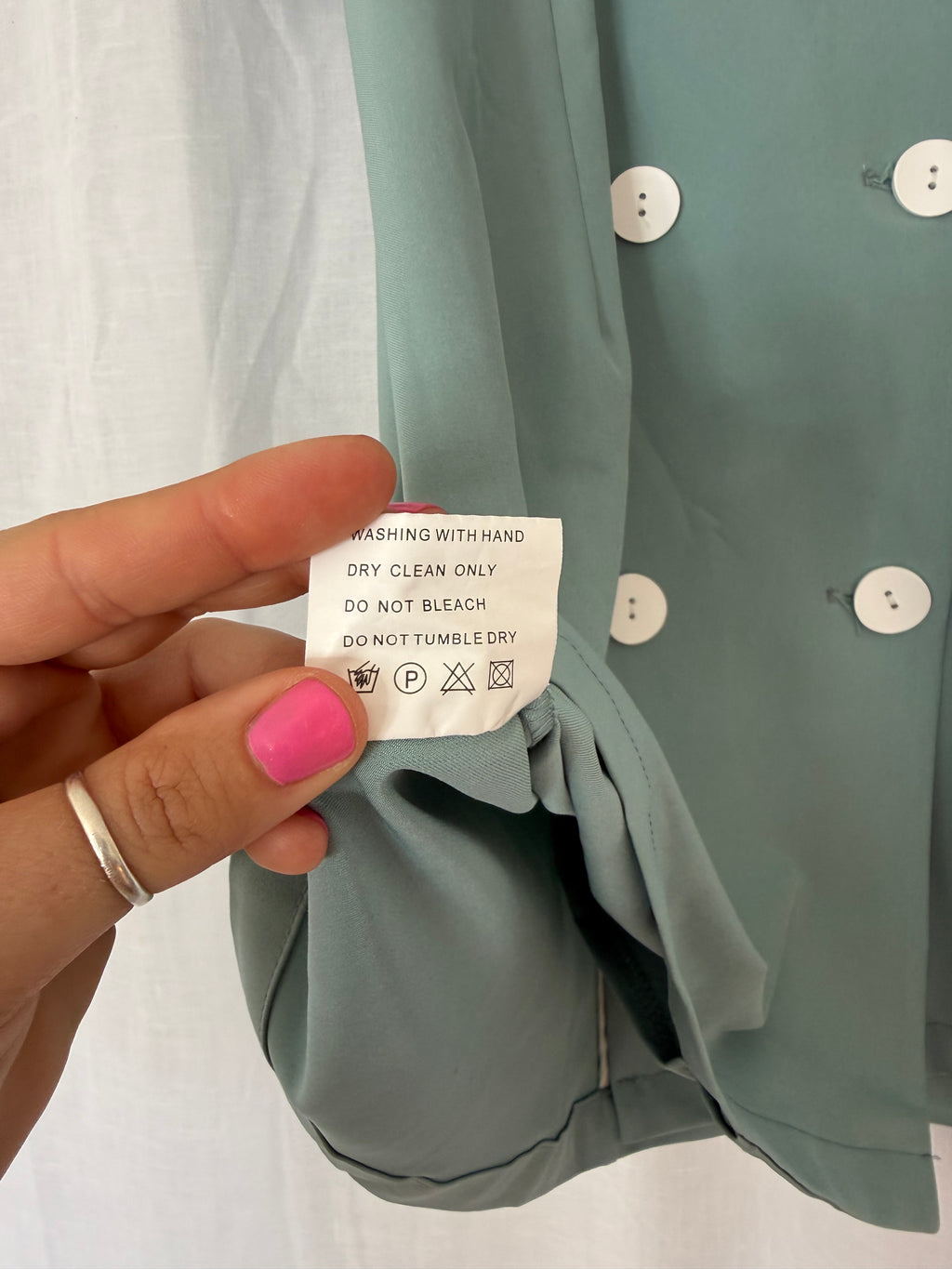 ✦ Mint sailor babydoll mini dress