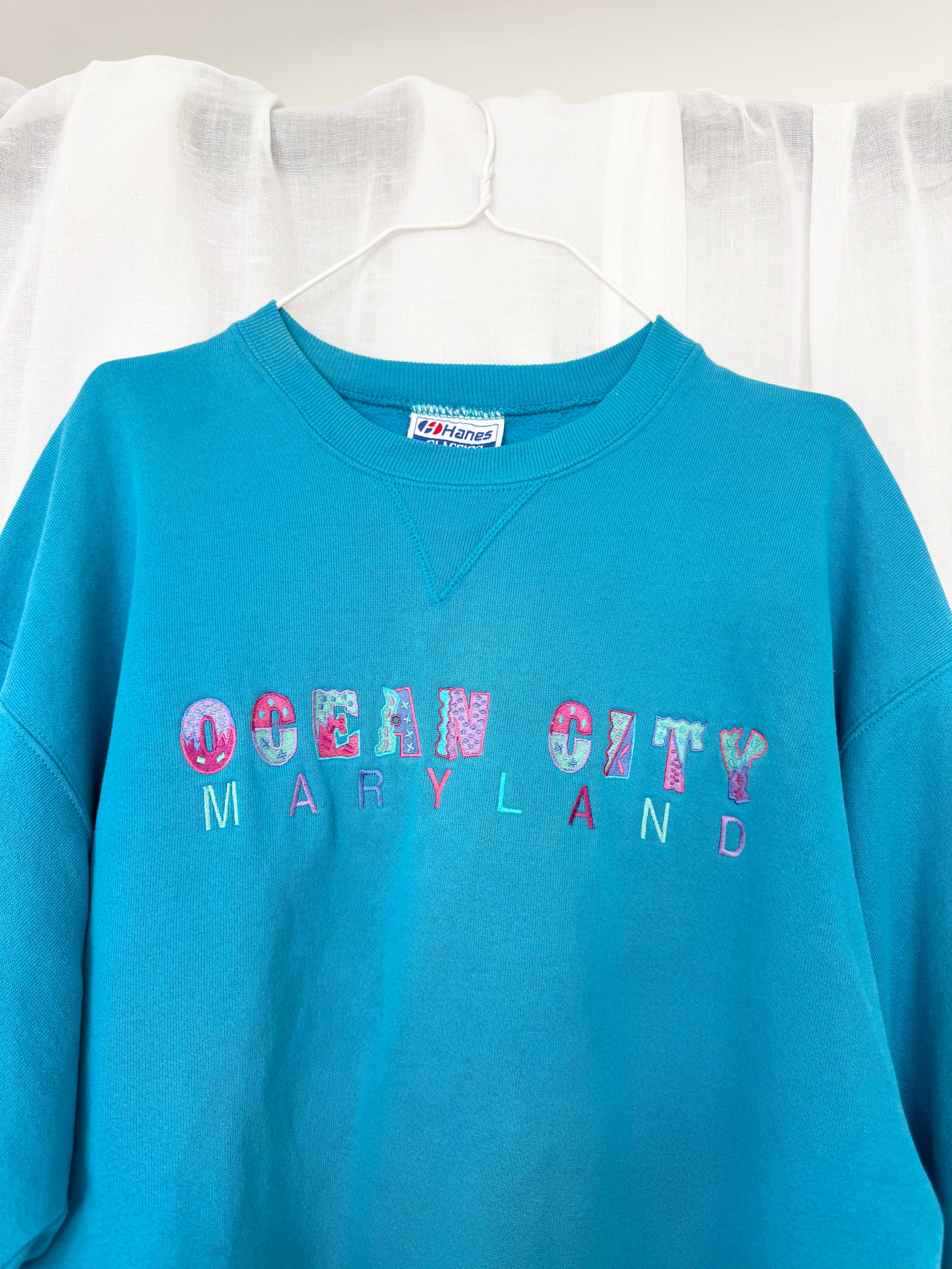 ✦ vintage ocean city maryland sweatshirt