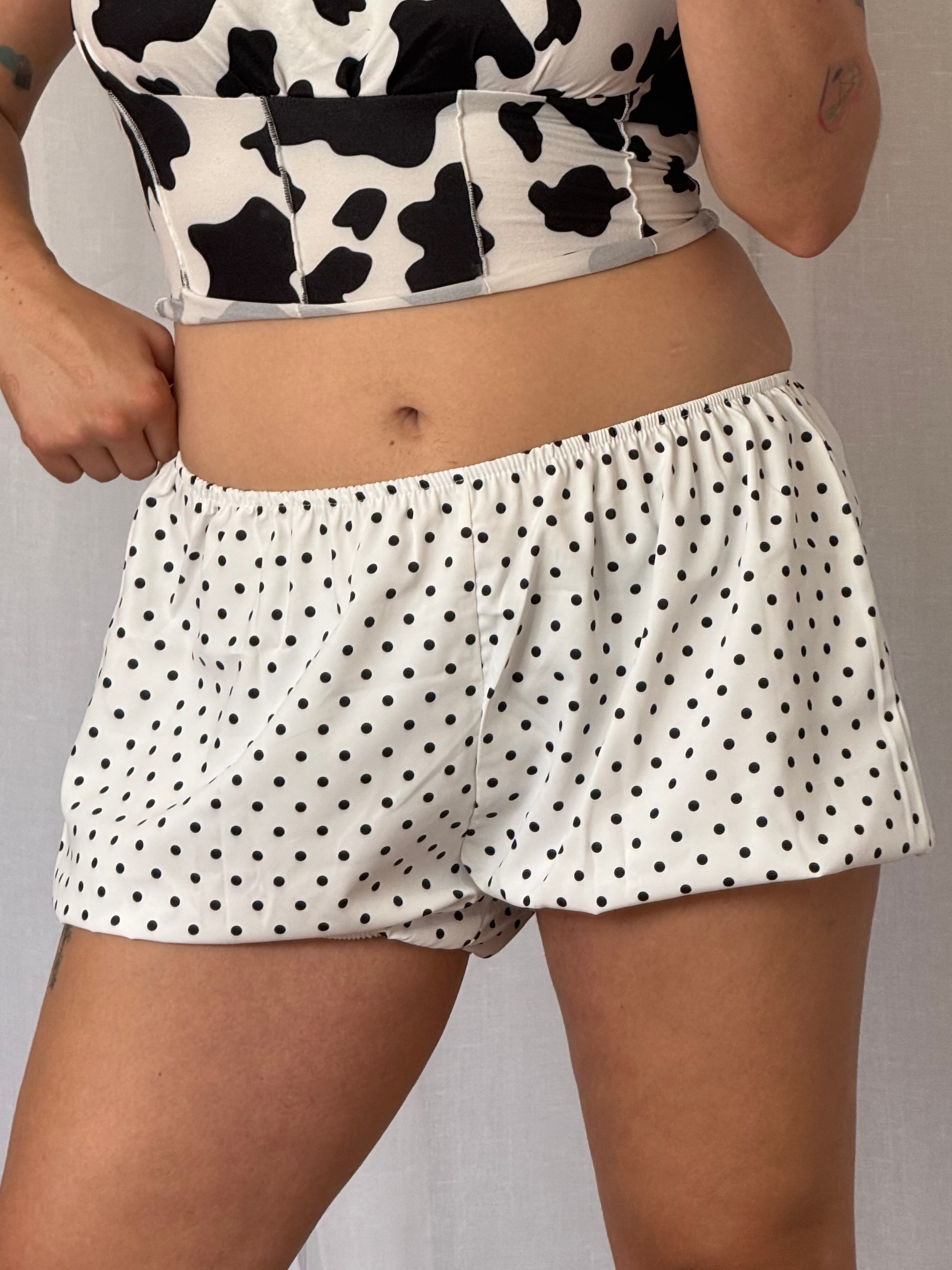 ✿ polka dot bloomers shorts ✿