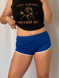 ✦ cobalt blue dolphin athletic shorts ✦