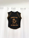 ✦ vintage lincoln high stallions baby tee ✦