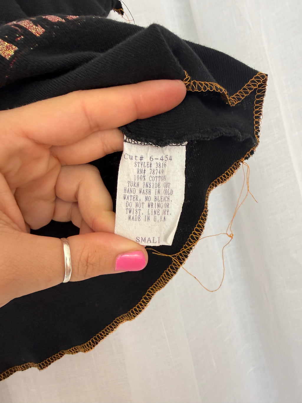 ✦ vintage lincoln high stallions baby tee ✦