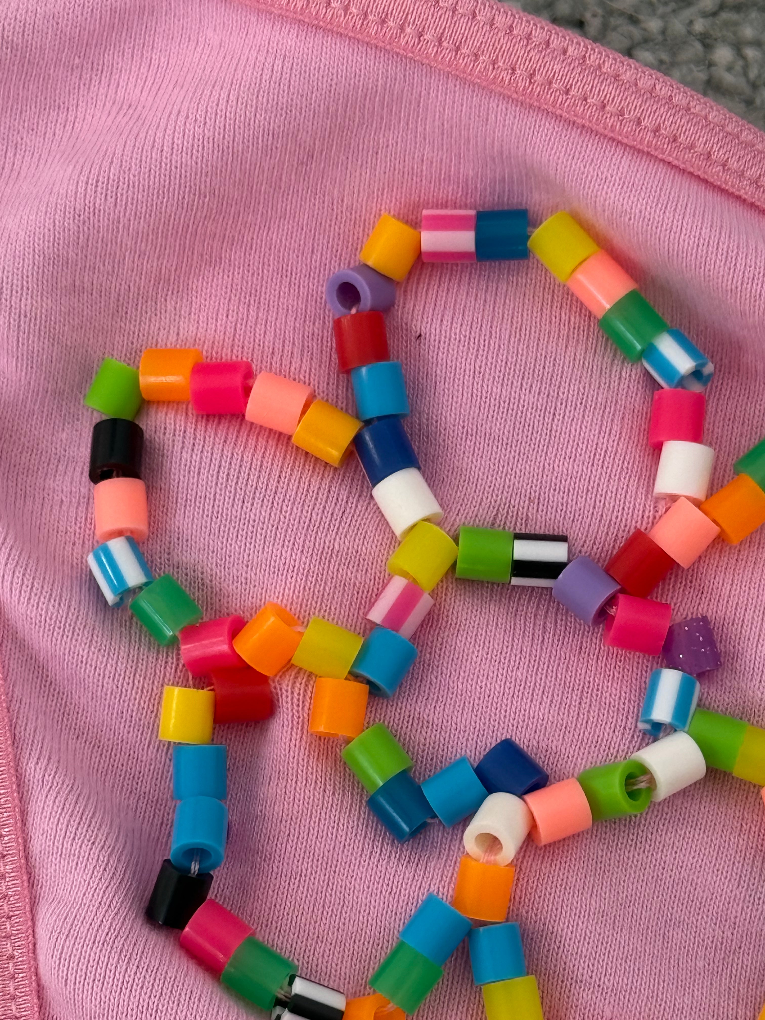 ✿ ✧ ✿ UP-CYCLED BEADED THONG ✿ ✧ ✿