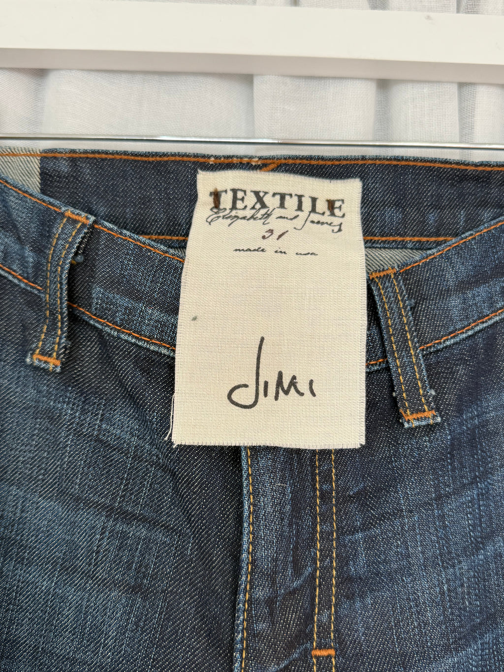 ⋆｡ﾟ✶ dark wash Y2K flare jeans (33") ✶ﾟ｡⋆