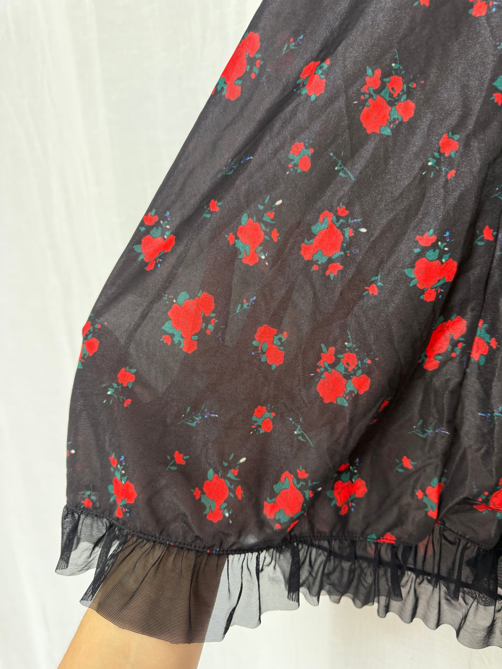✦ rose slip mini dress