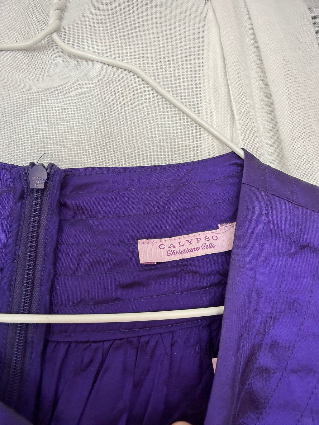 ♡ Y2K purple silk pocket mini dress