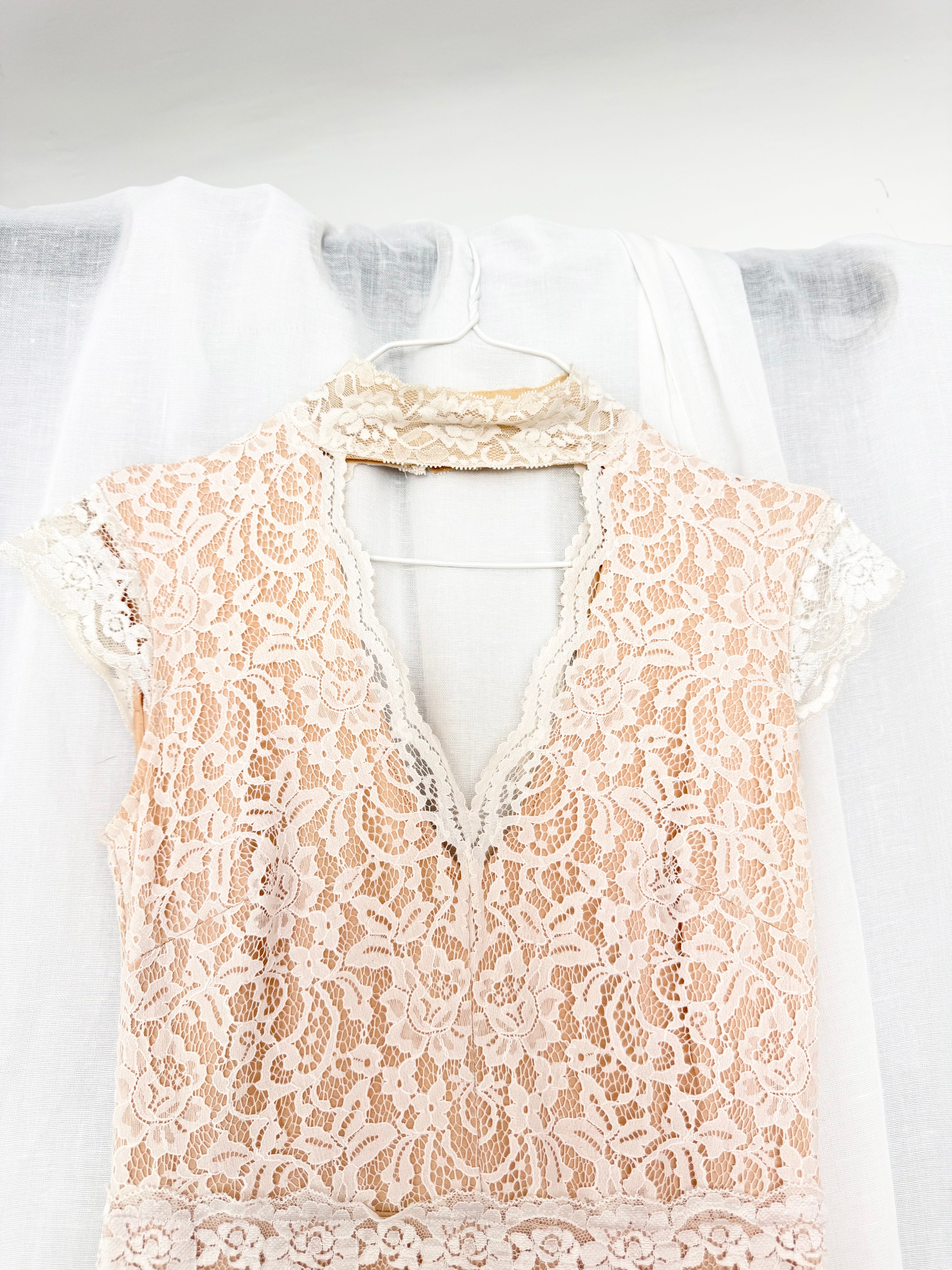 ✿ bebe lace bodycon mini dress