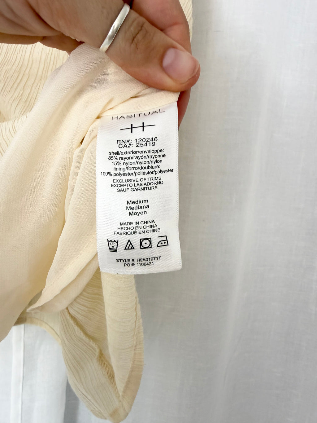 ✿ sheer mock neck tank