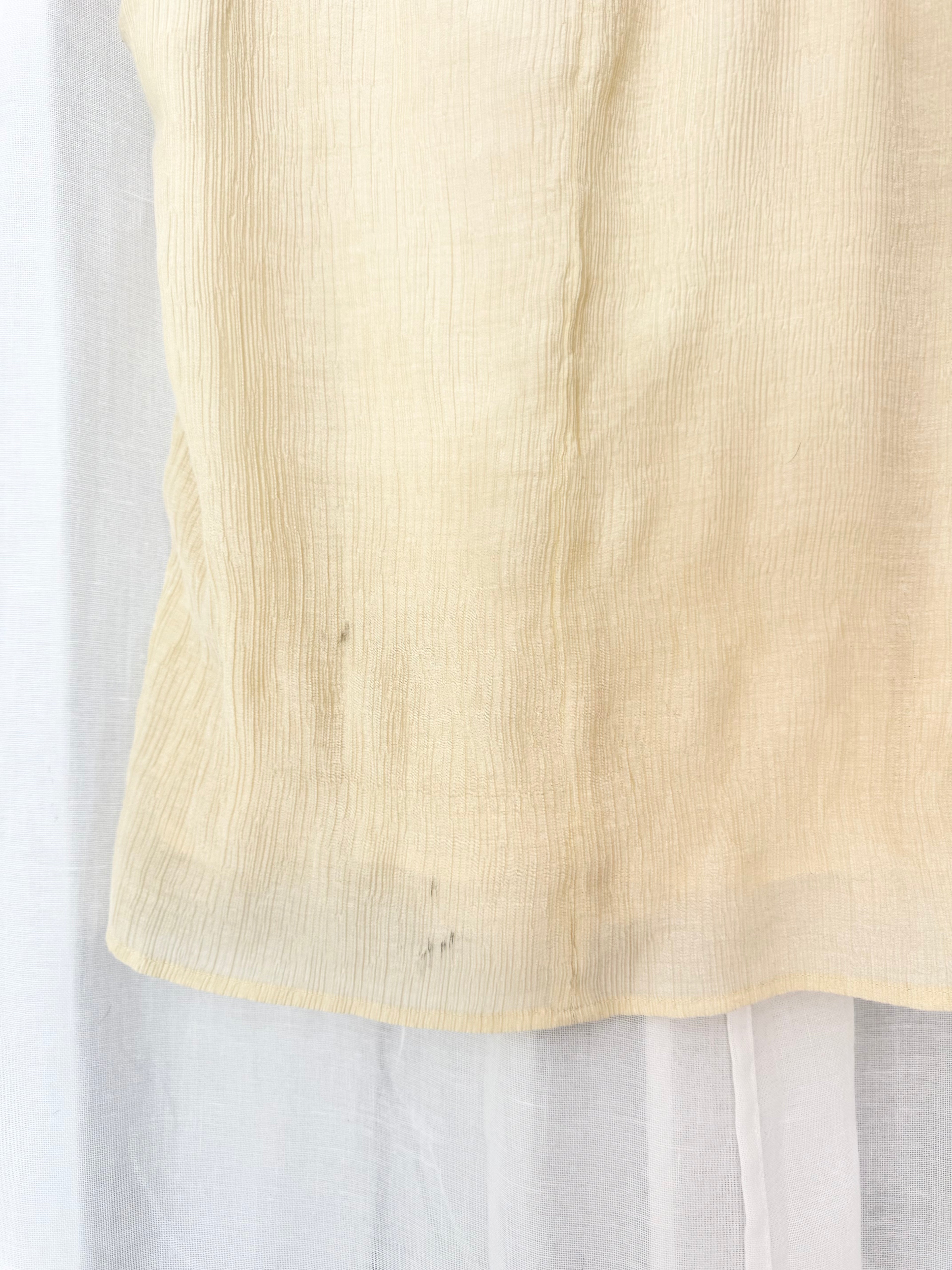 ✿ sheer mock neck tank