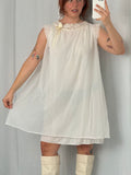 ✿ vintage 60s sheer babydoll nightgown