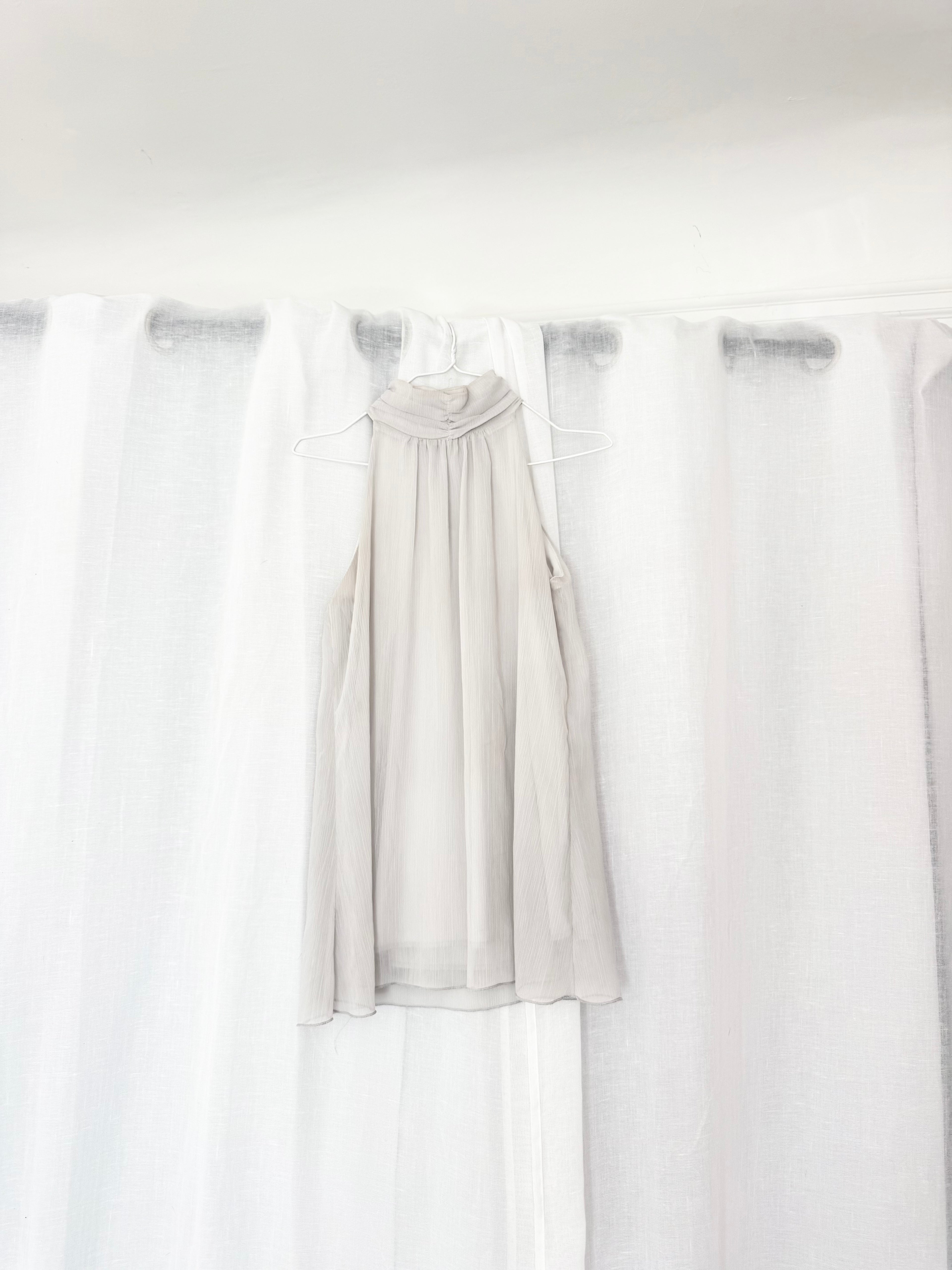 ✿ sheer halter blouse