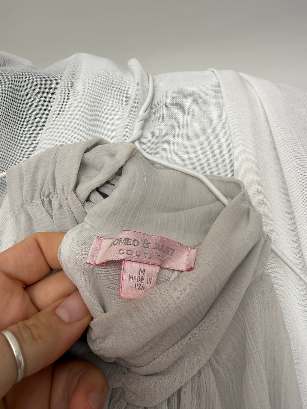 ✿ sheer halter blouse