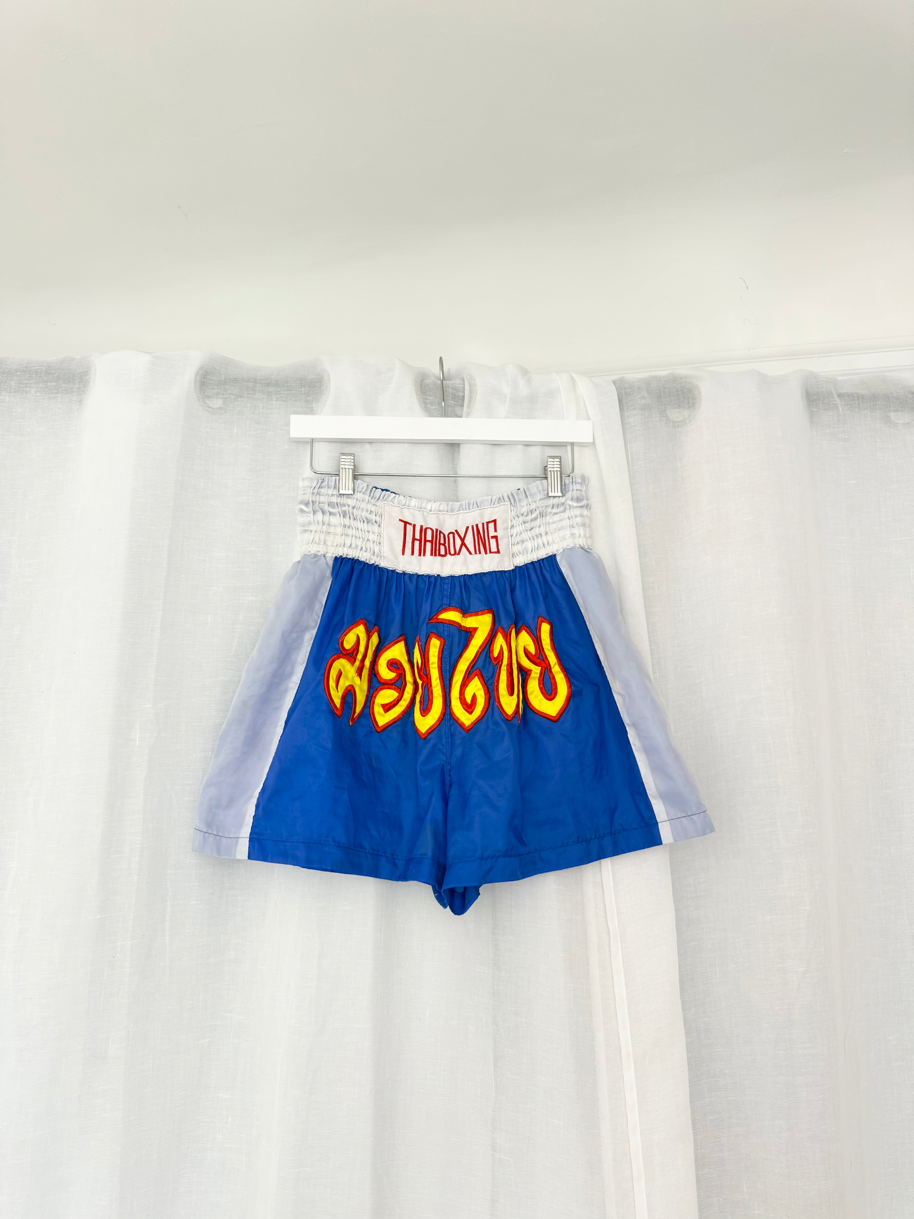 ✿ vintage thai boxing muay thai shorts
