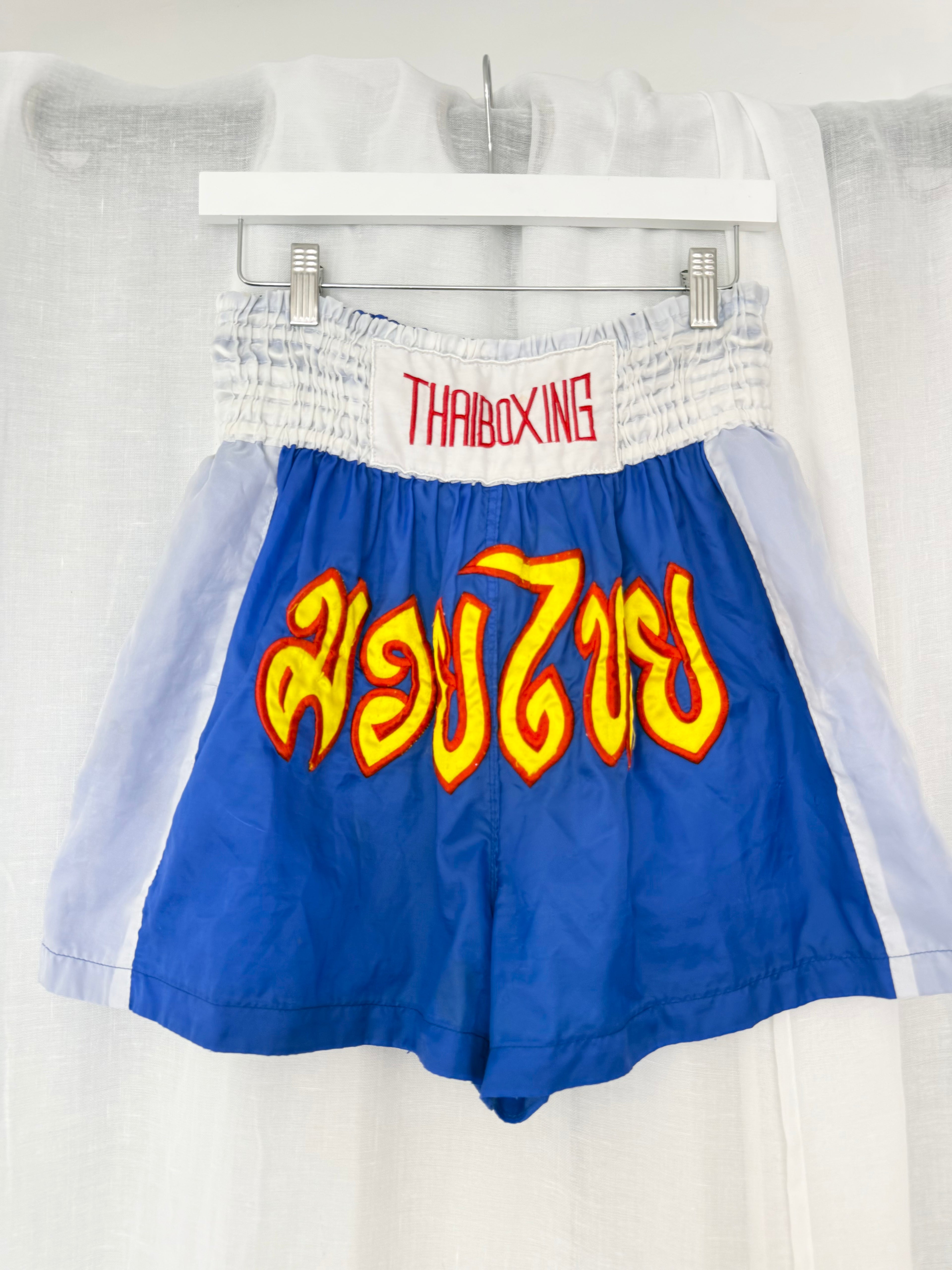 ✿ vintage thai boxing muay thai shorts