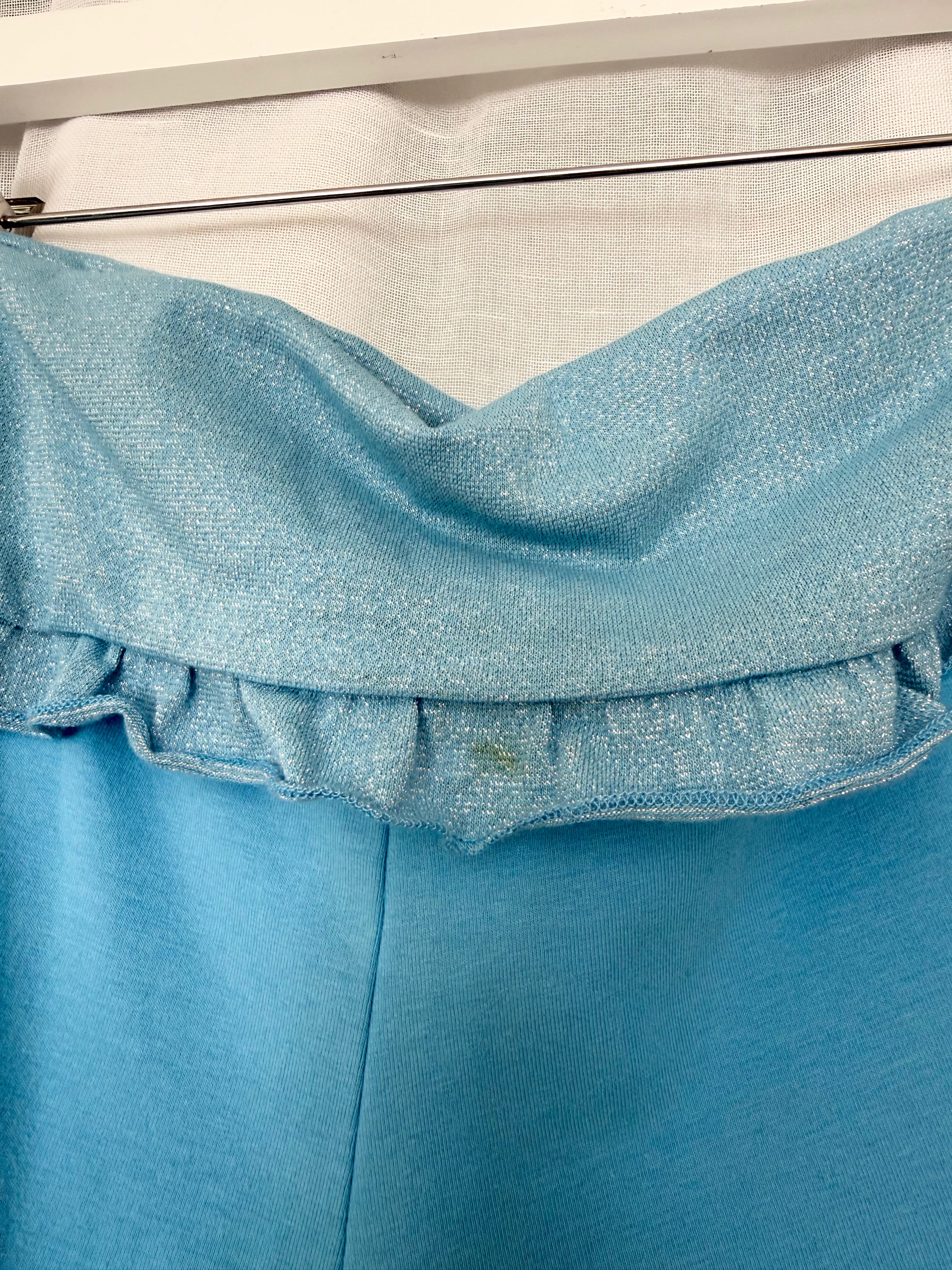 ✧ vintage Y2K Candie’s rufflefoldover flare pants ✧