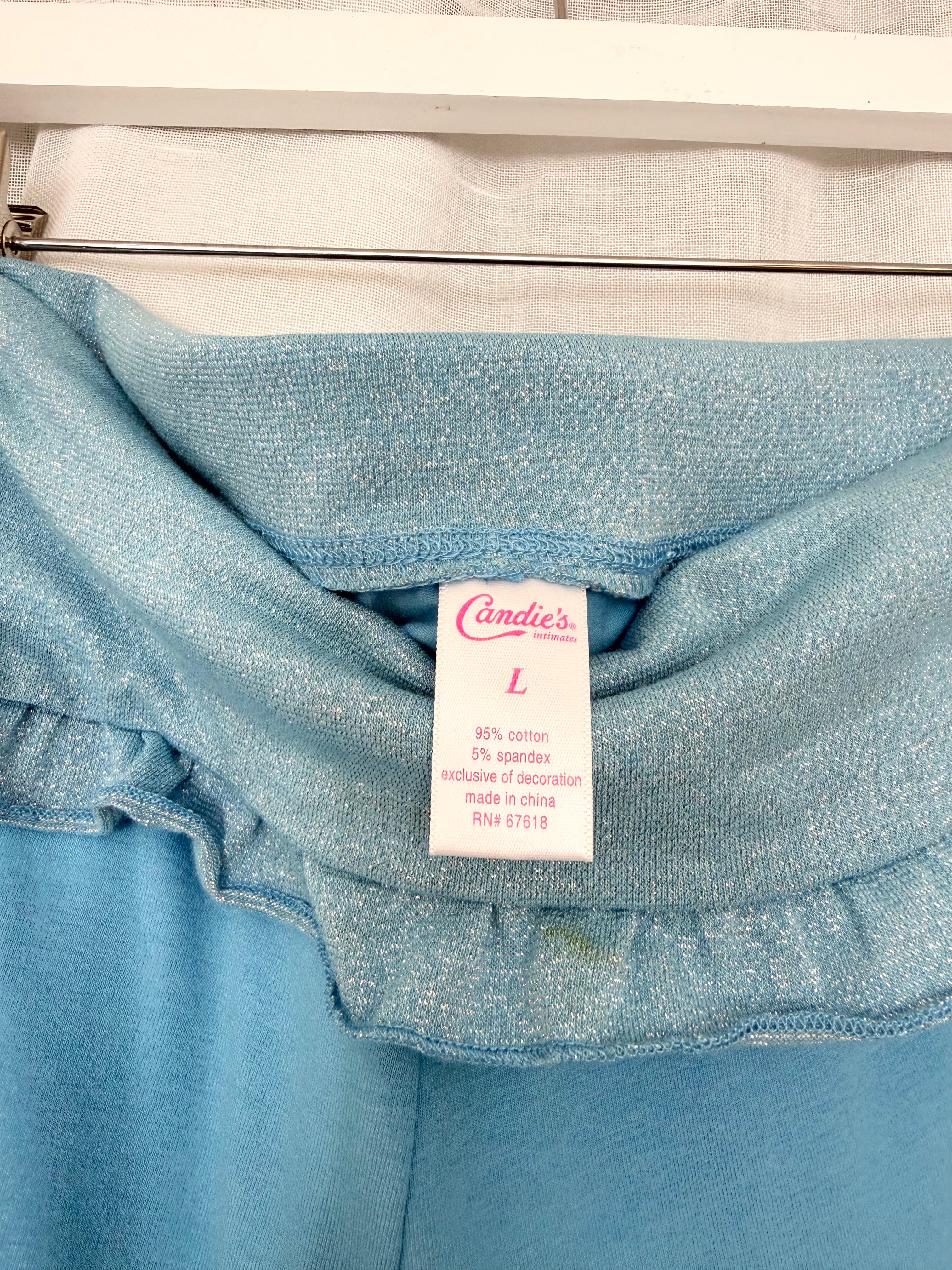✧ vintage Y2K Candie’s rufflefoldover flare pants ✧