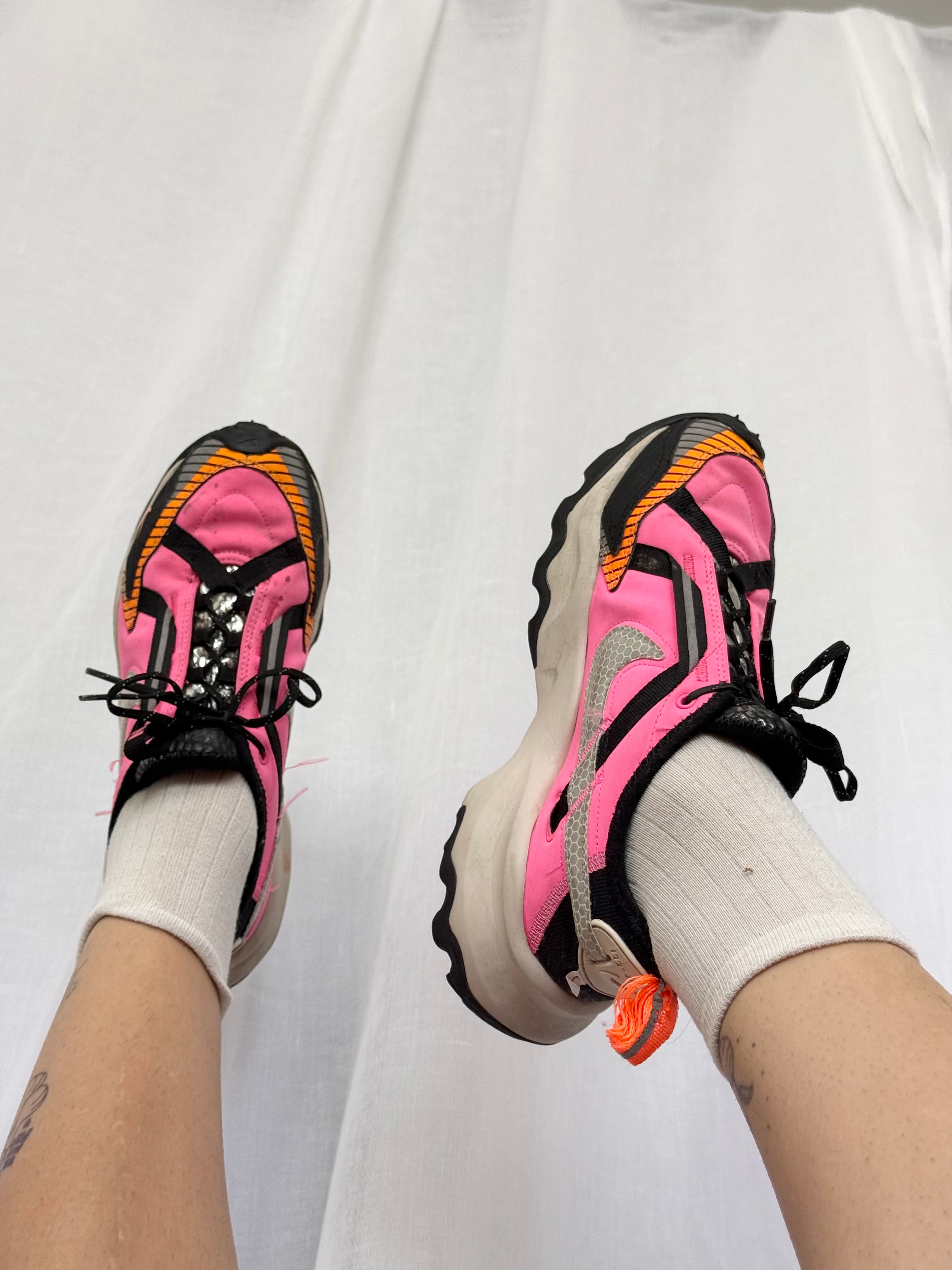 ✧ gorpcore pink nike tc 7900 sneakers ✧