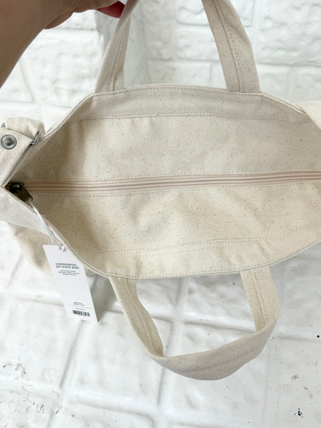 ✧ rare sold out baggu teddy bear horizontal duck bag ✧