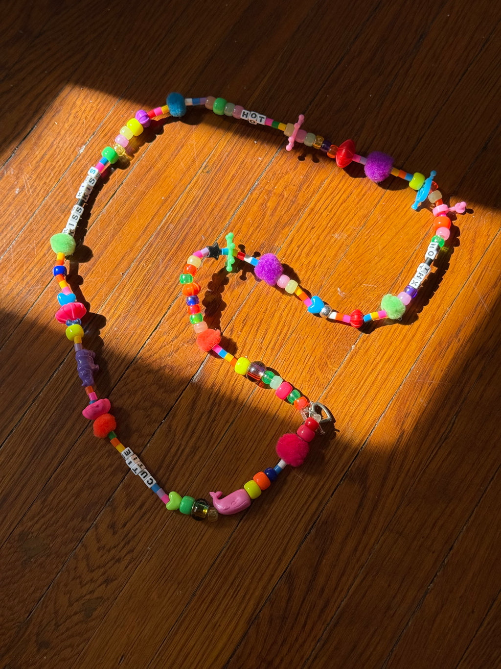 ✿ handmade Y2K beaded waist chain