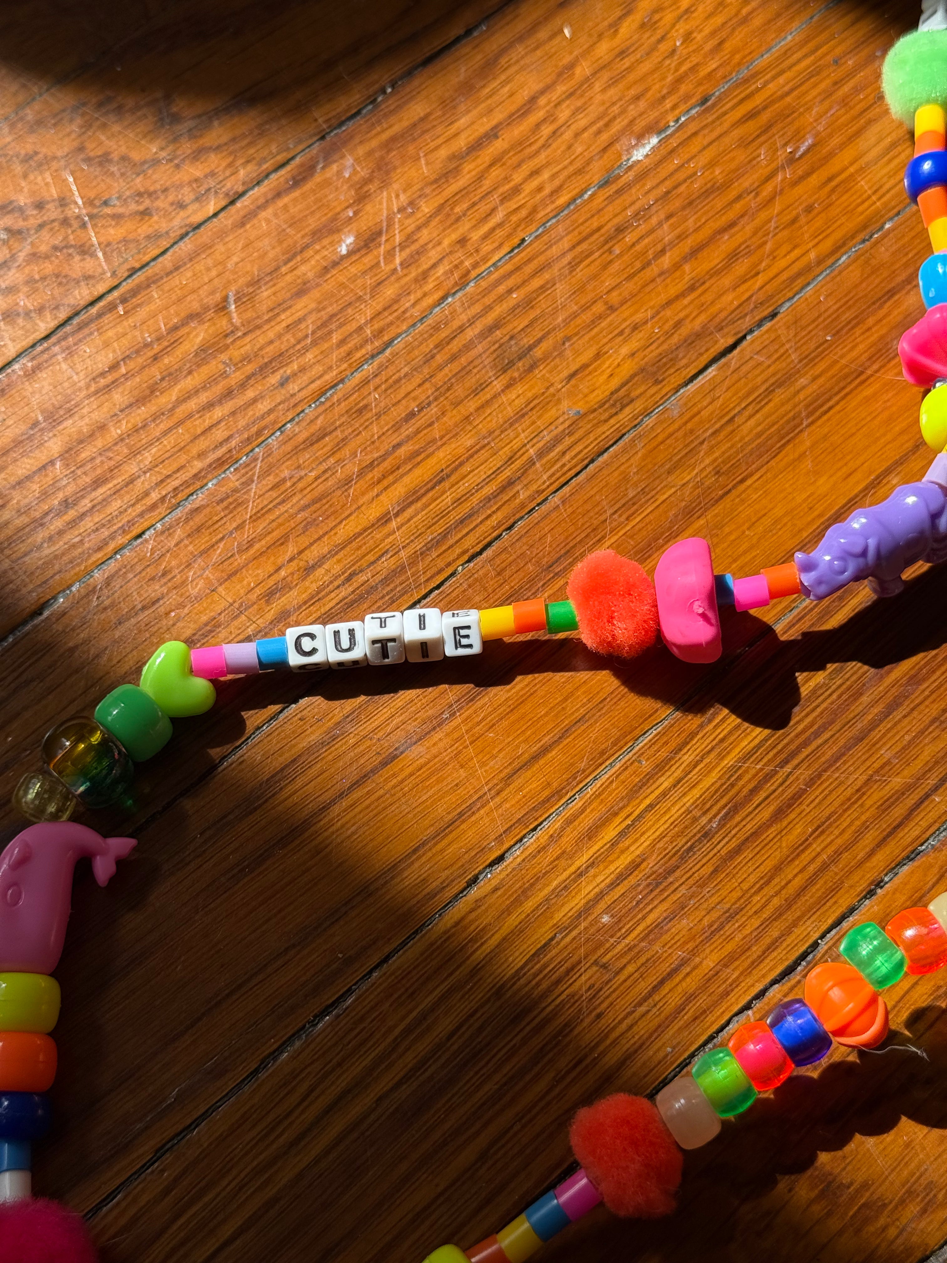 ✿ handmade Y2K beaded waist chain
