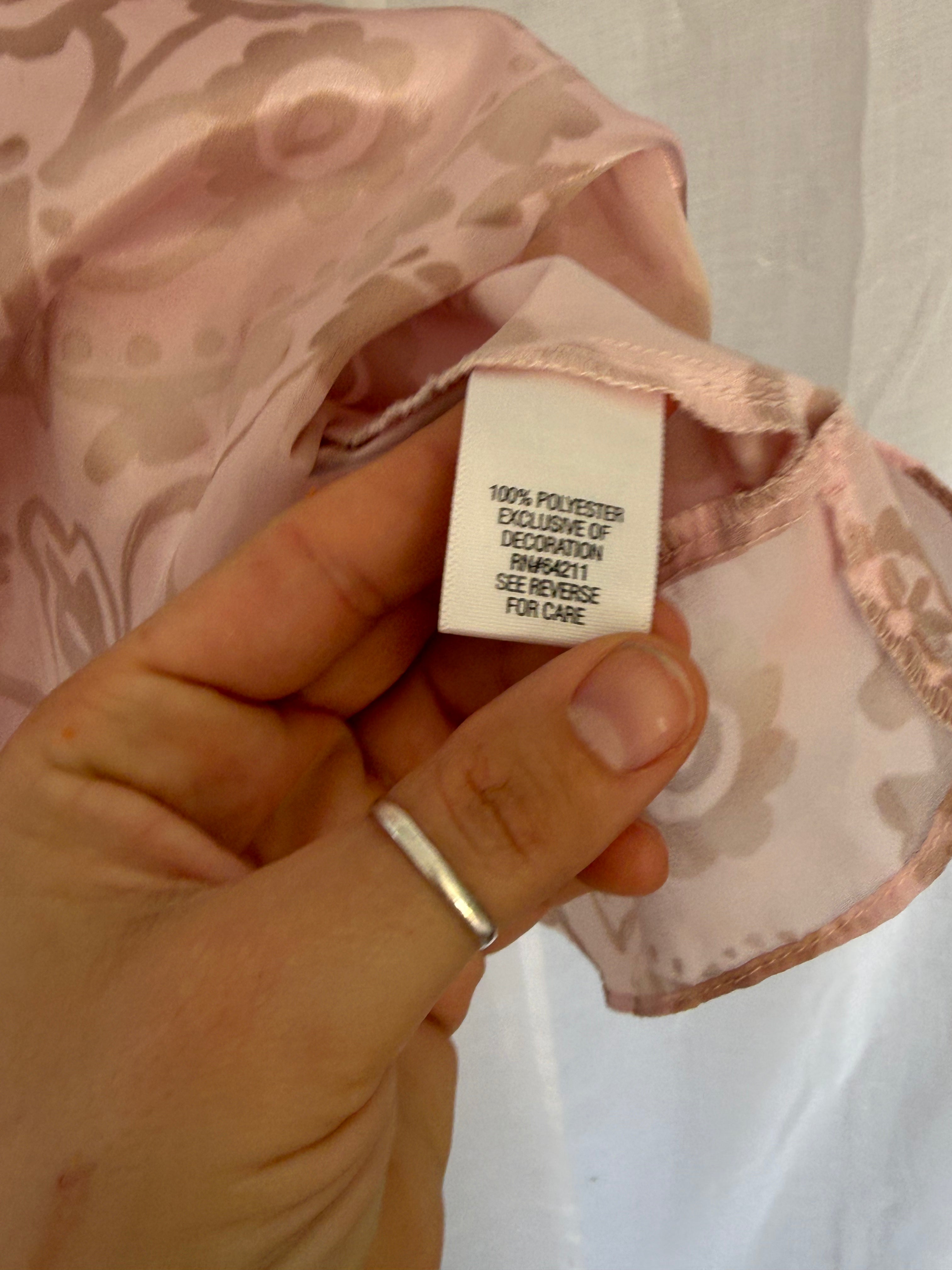 𓆩♡𓆪 vintage Y2K pink satin slip 𓆩♡𓆪