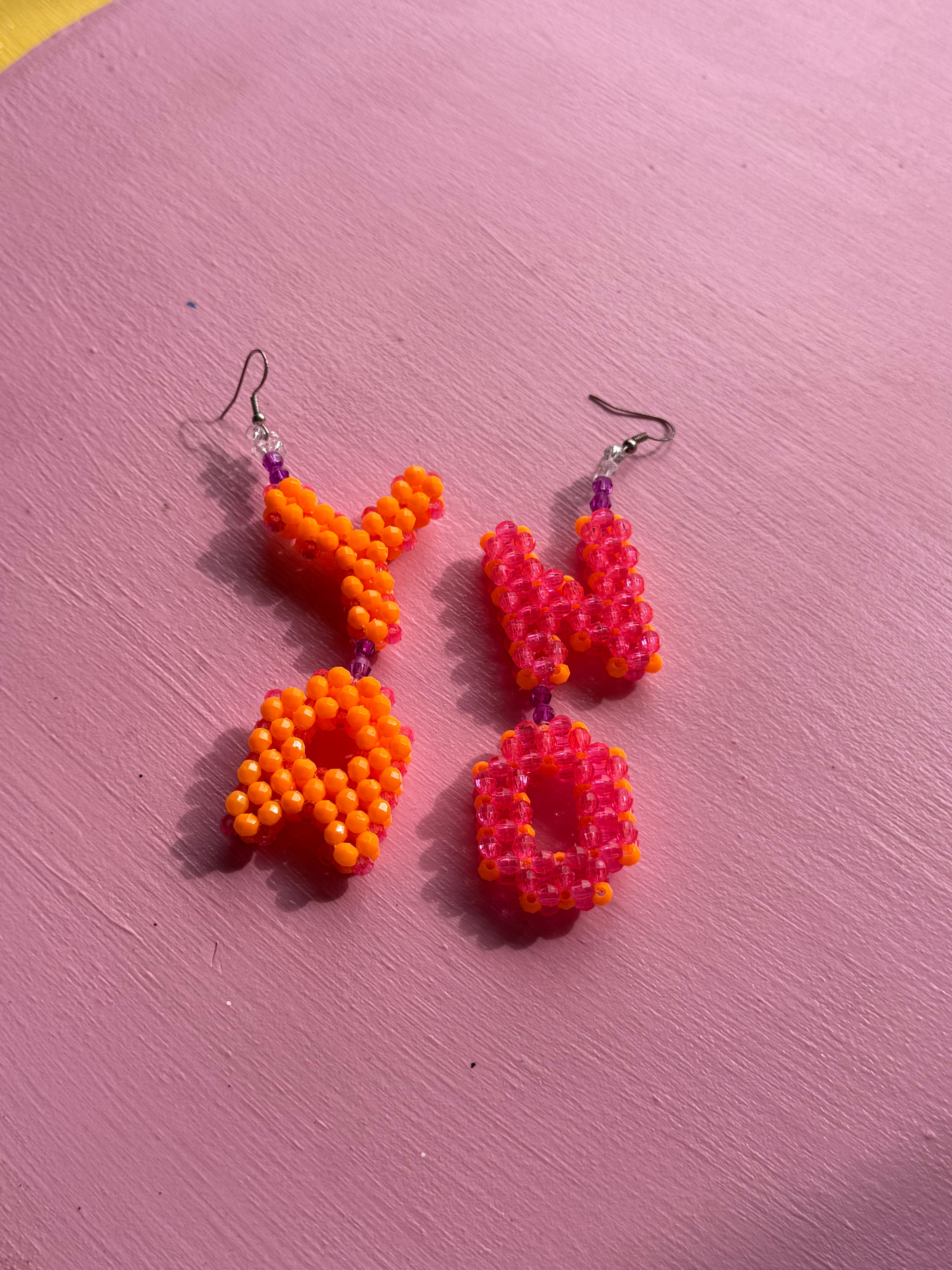 ✦ YA NO beaded statement earrings