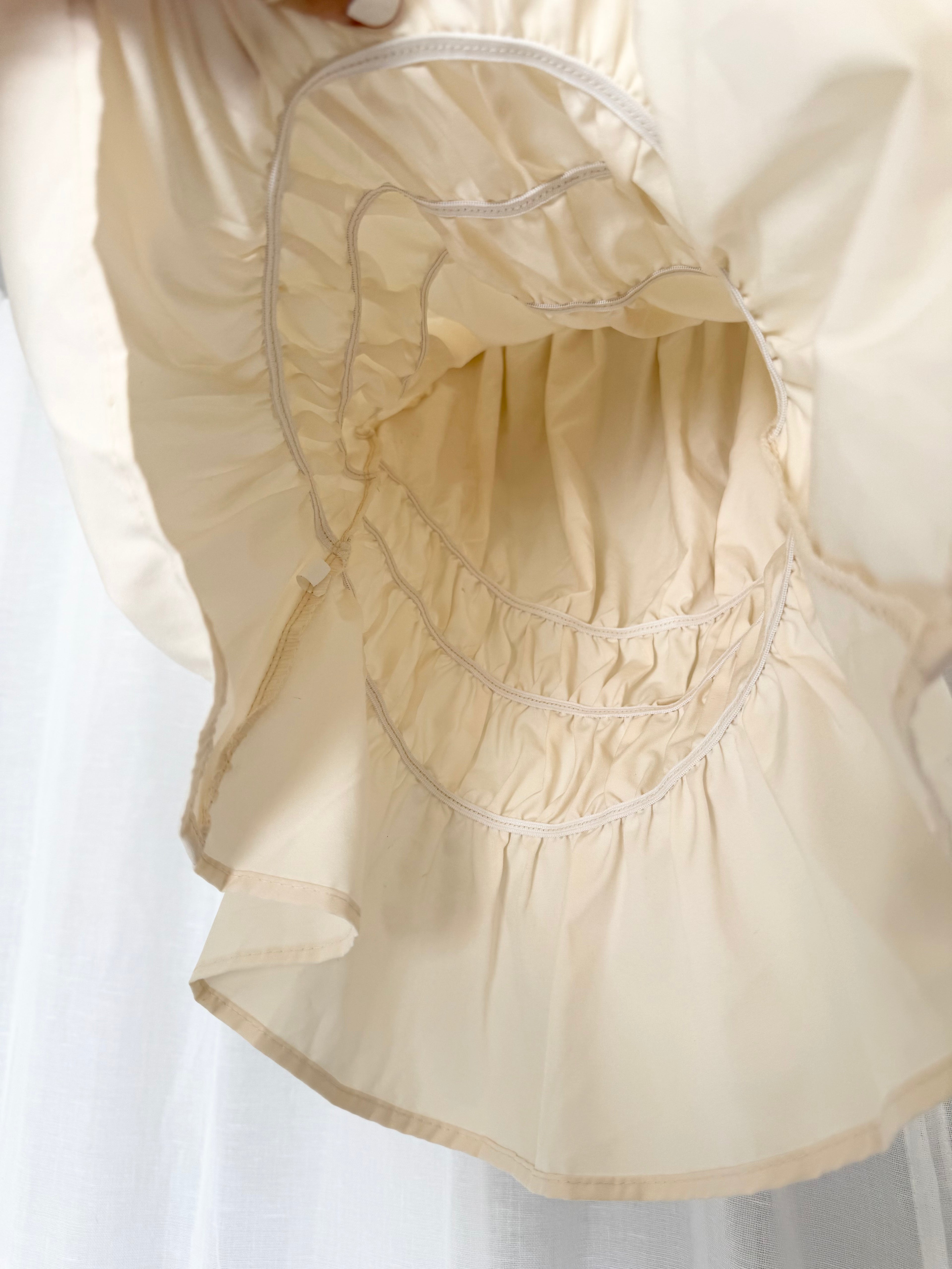 romantic off shoulder ruched blouse