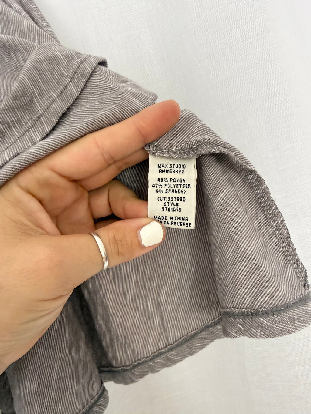 y2k gray foldover skater skirt