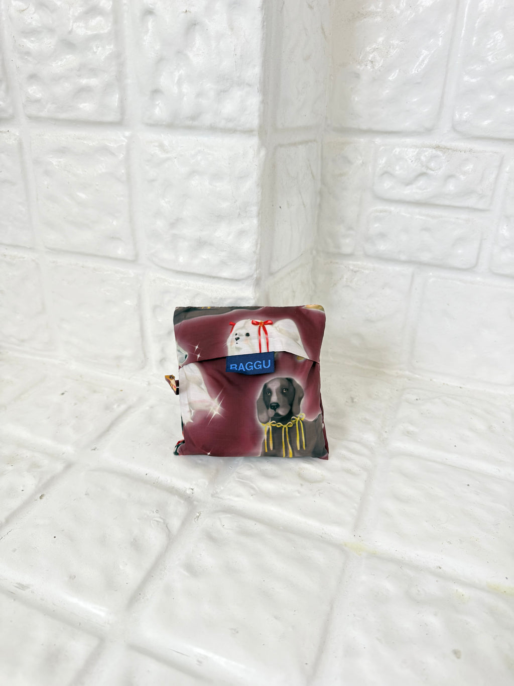 sold out baggu dog & cat print reusable tote