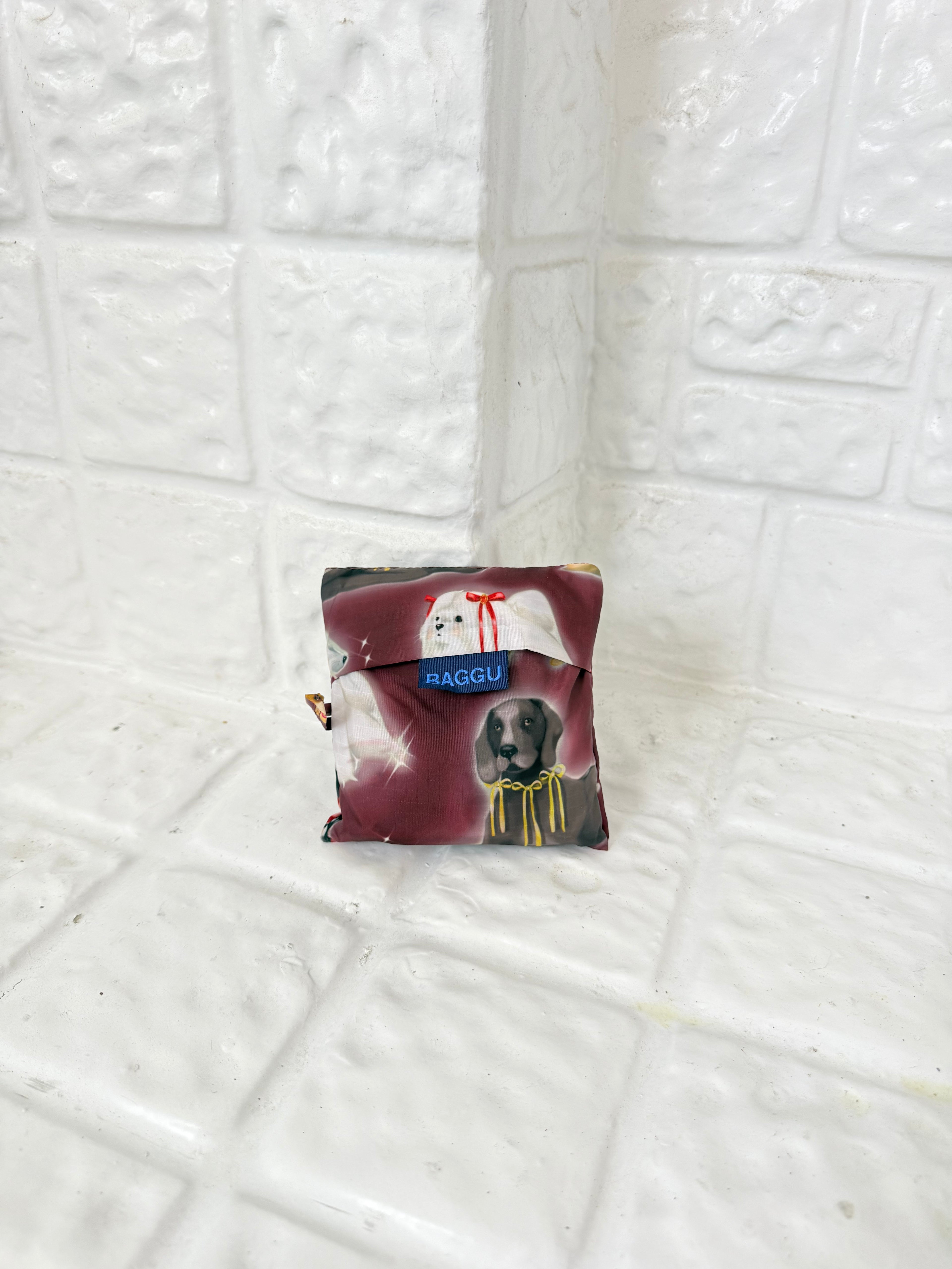 sold out baggu dog & cat print reusable tote