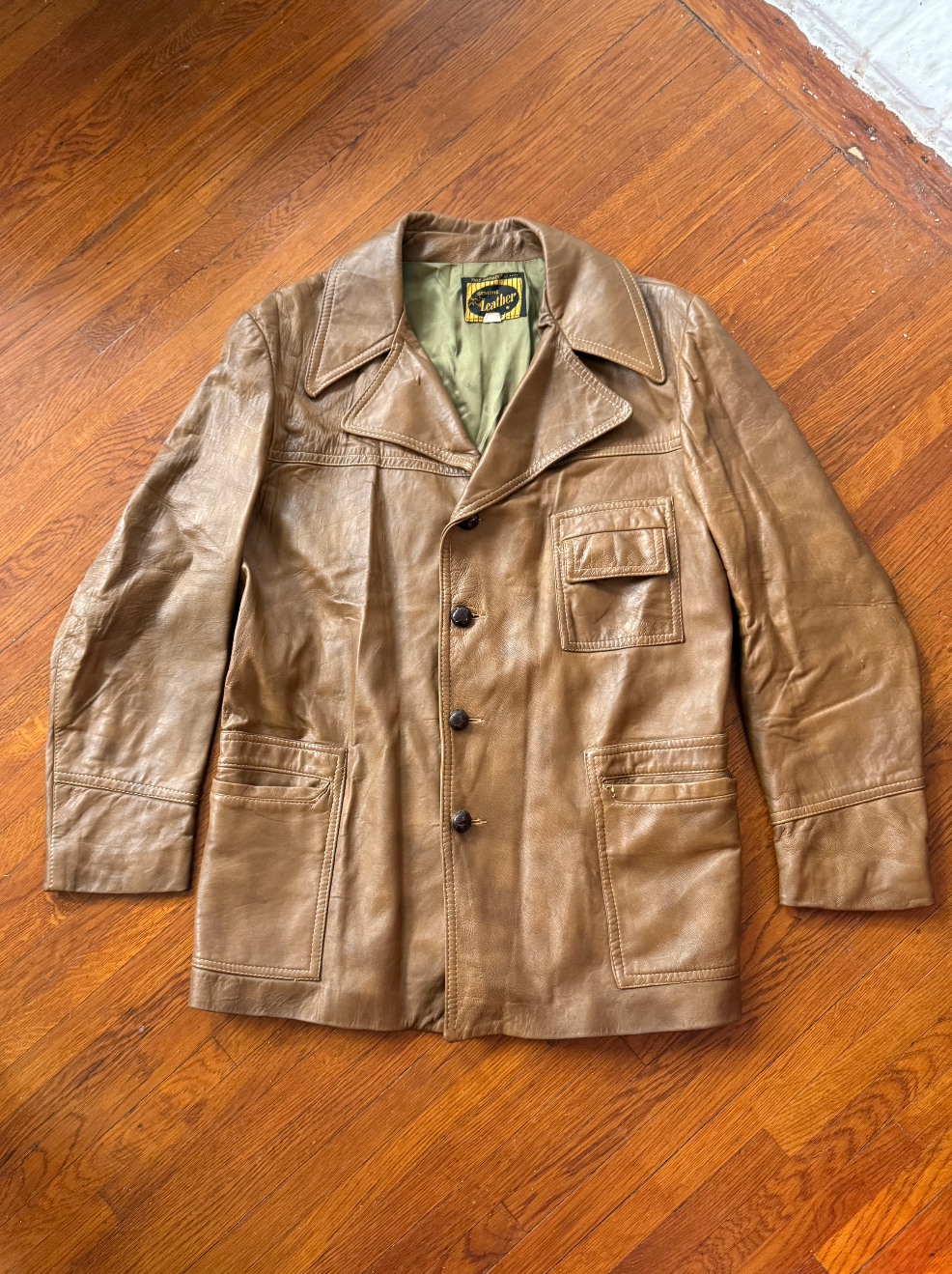 buttery soft leather jacket