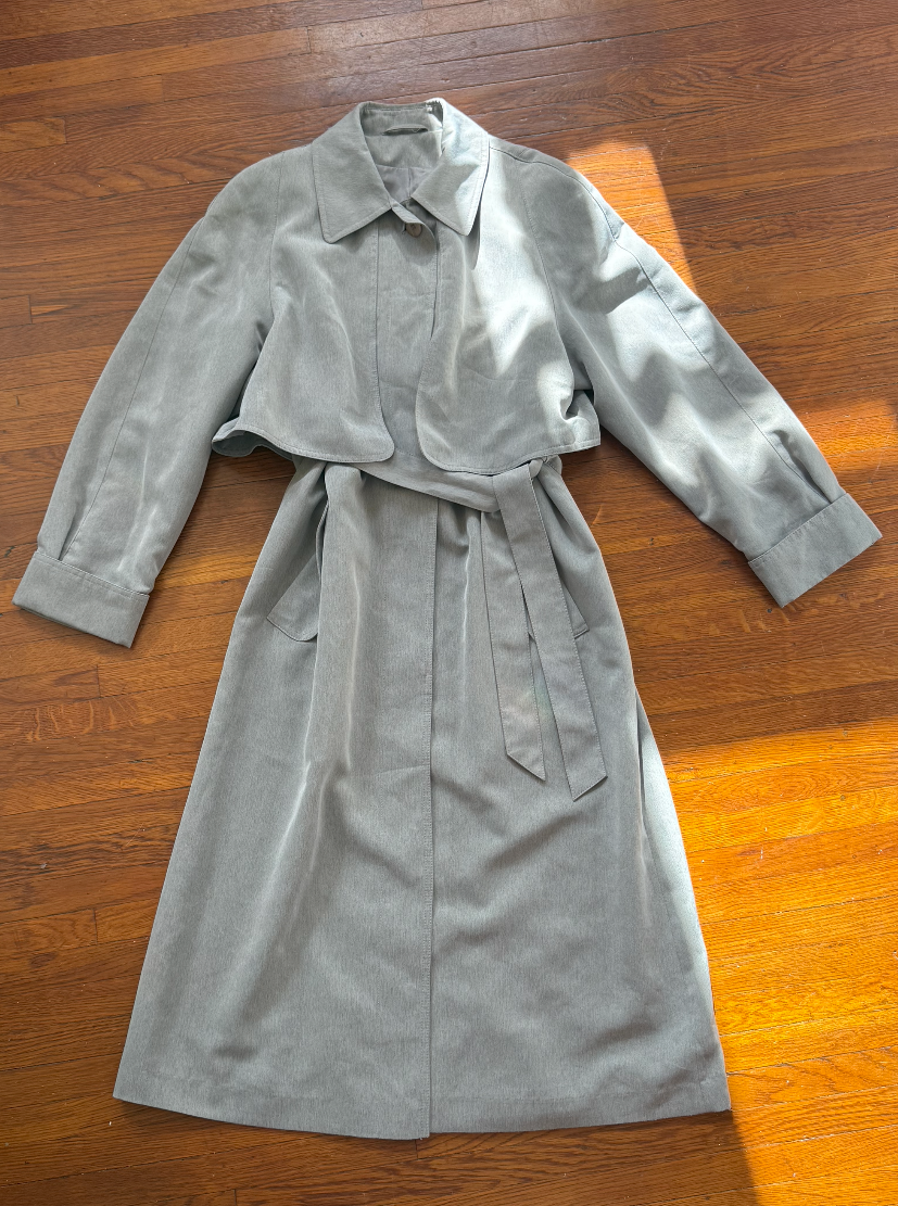 vintage trench coat