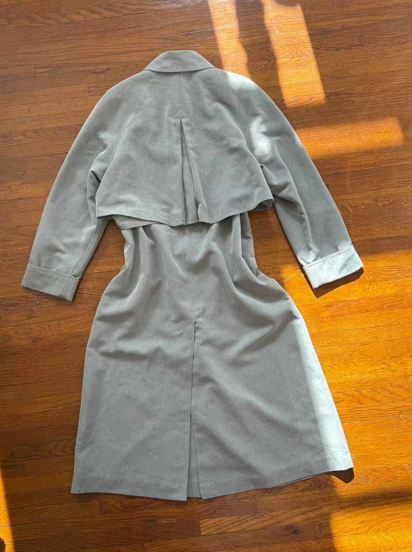 vintage trench coat