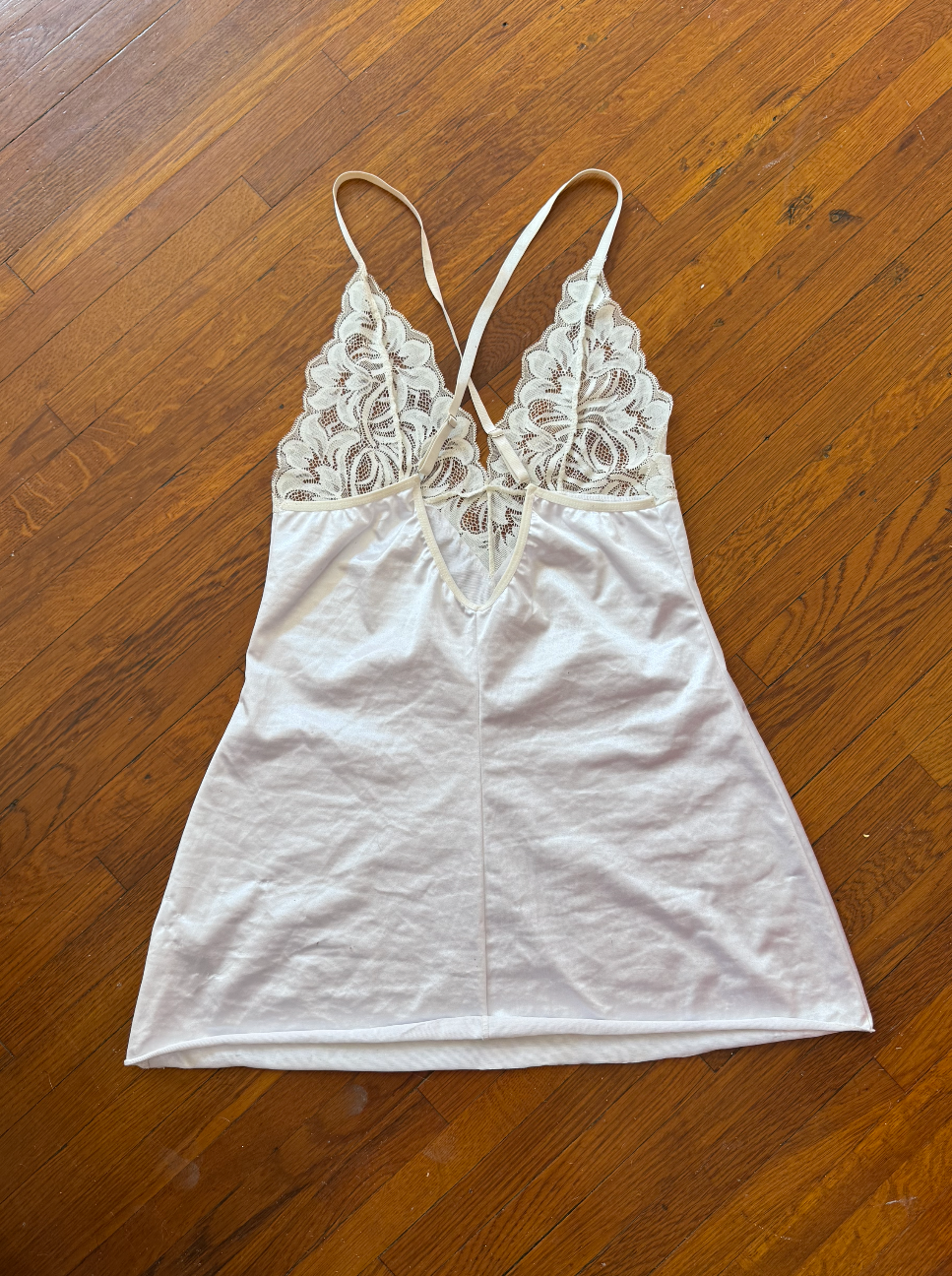 mini lace slip