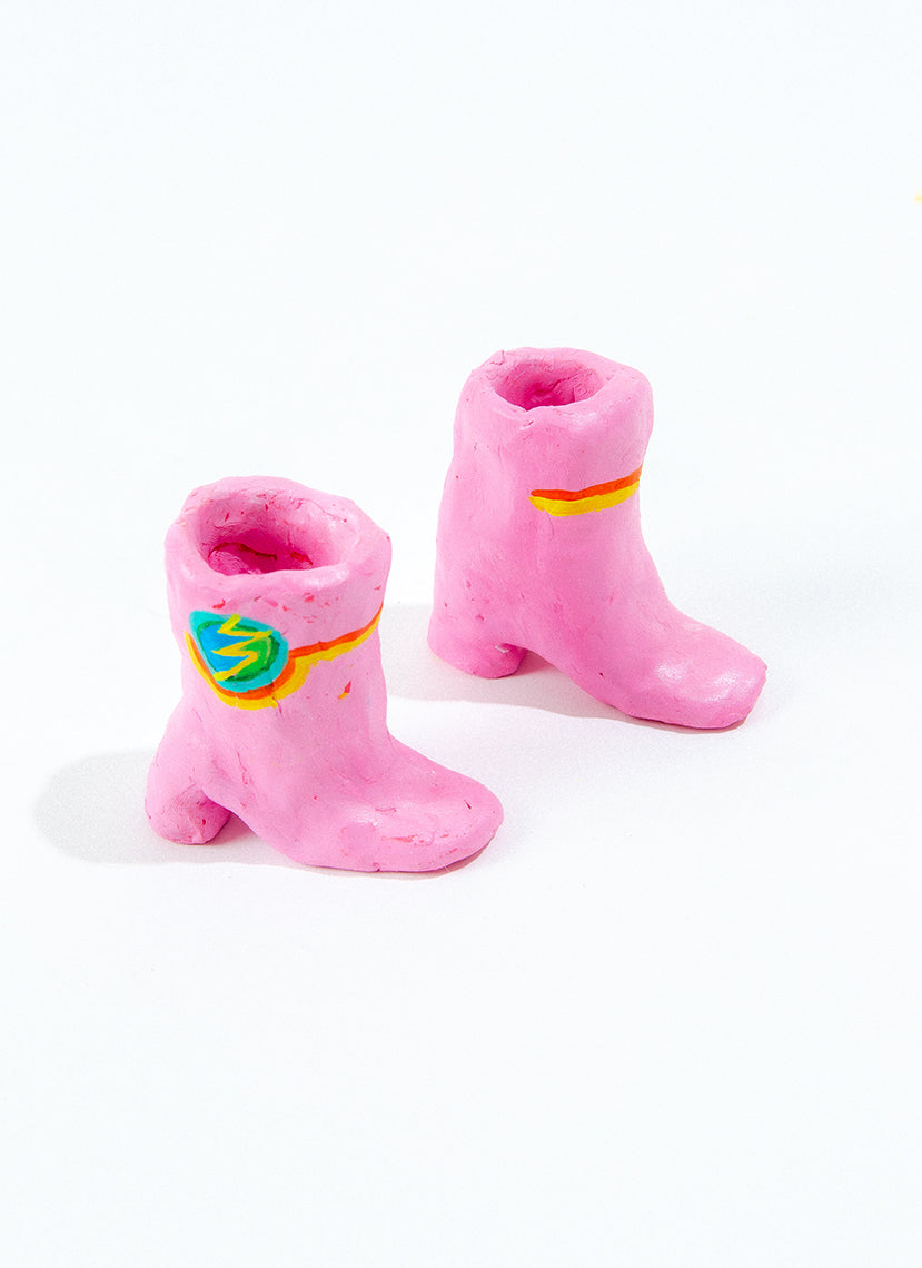 BOOTIE CUTIE CANDLE HOLDERS